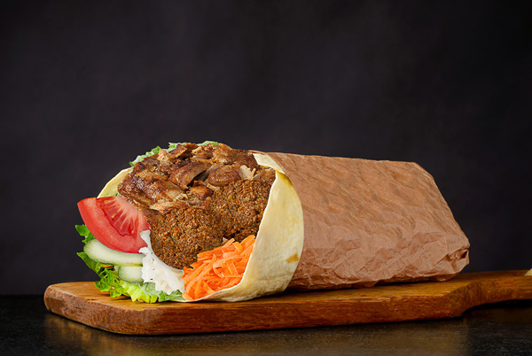 Schawarma Falafel Teller